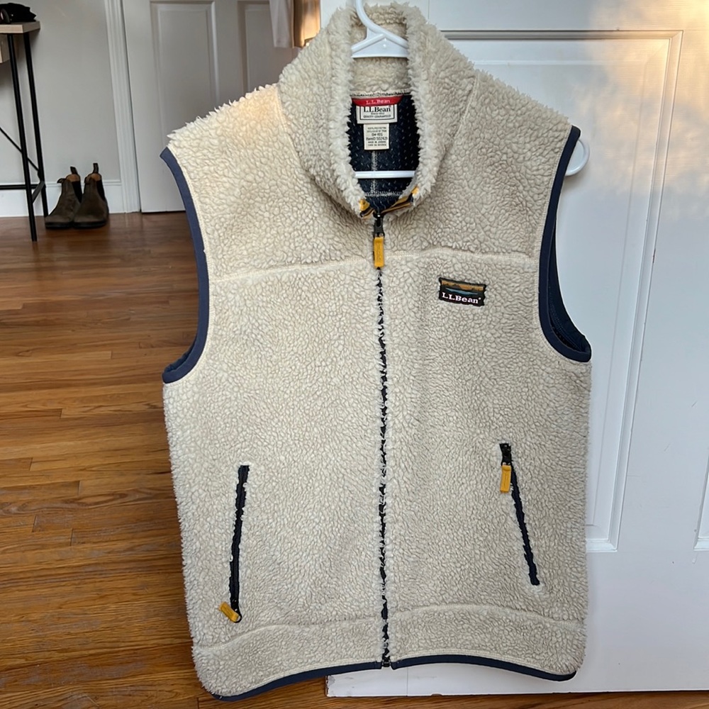 Men’s L.L. Bean Mountain Pile Sherpa Vest
